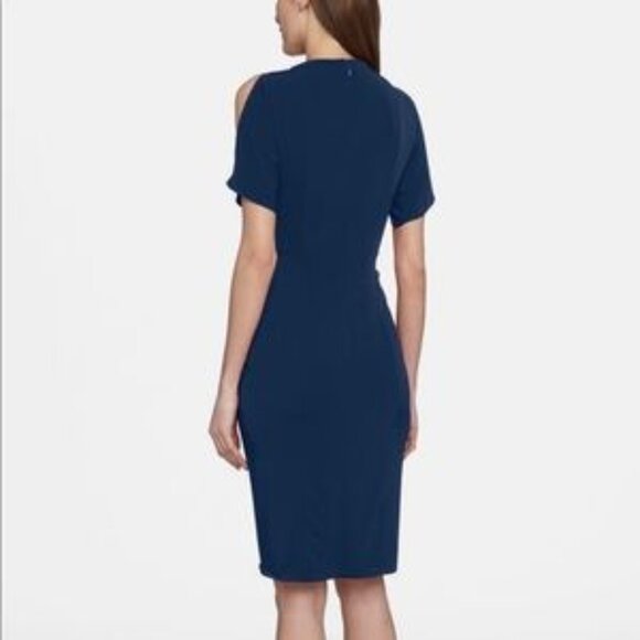 Catherine Malandrino 'Emily' Cold Shoulder Twist Front Dress - Picture 2 of 5